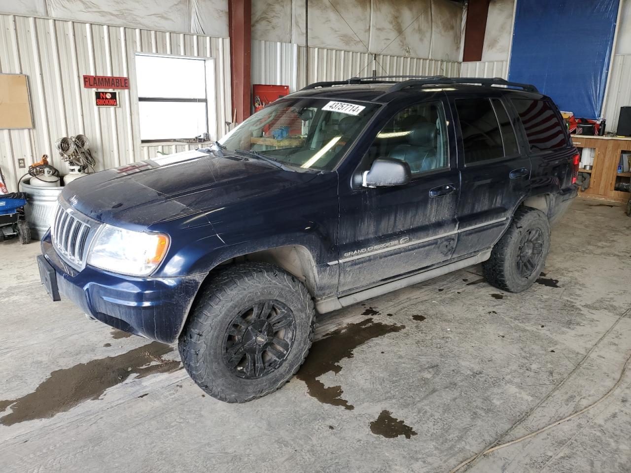 2004 Jeep Grand Cherokee Overland VIN: 1J8GW68J34C141400 Lot: 44746054