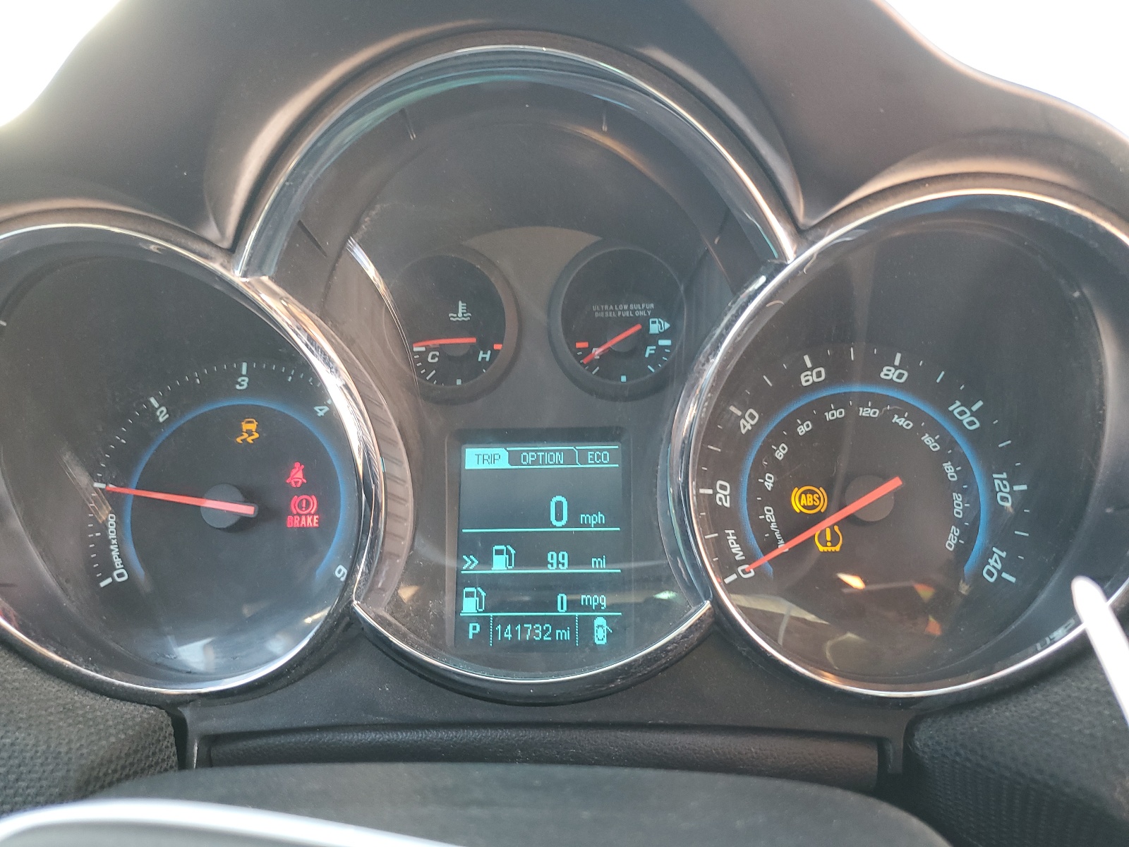 1G1P75SZ5E7468073 2014 Chevrolet Cruze