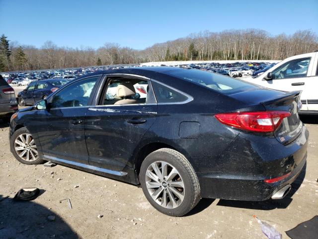  HYUNDAI SONATA 2016 Черный