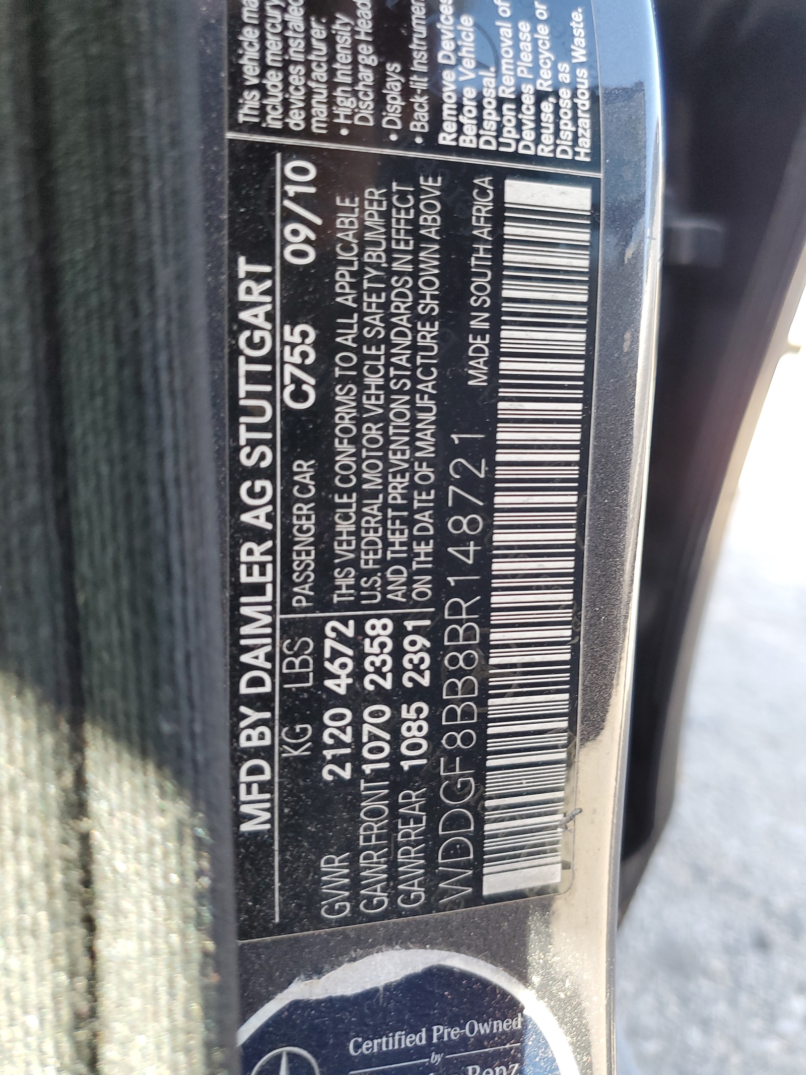 WDDGF8BB8BR148721 2011 Mercedes-Benz C 300 4Matic