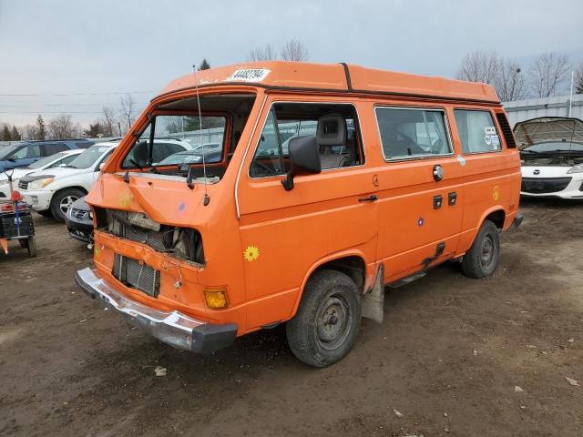 1987 VOLKSWAGEN VANAGON CAMPMOBILE for sale at Copart ON - TORONTO