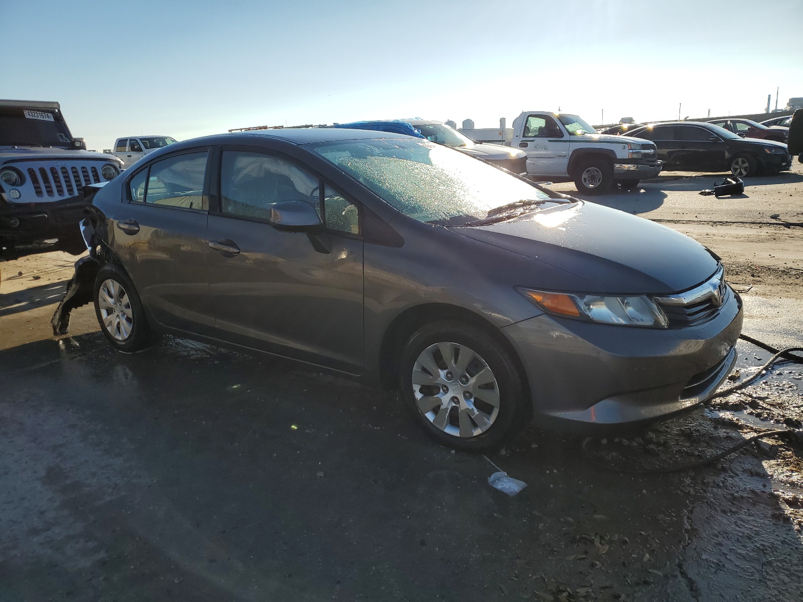 2012 Honda Civic Lx vin: 2HGFB2F51CH599687