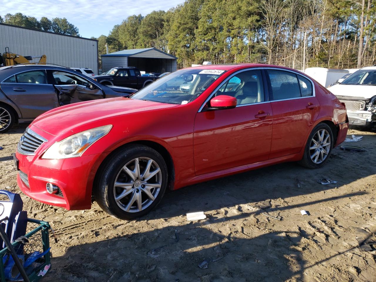 2013 Infiniti G37 VIN: JN1CV6AR4DM354300 Lot: 40862614