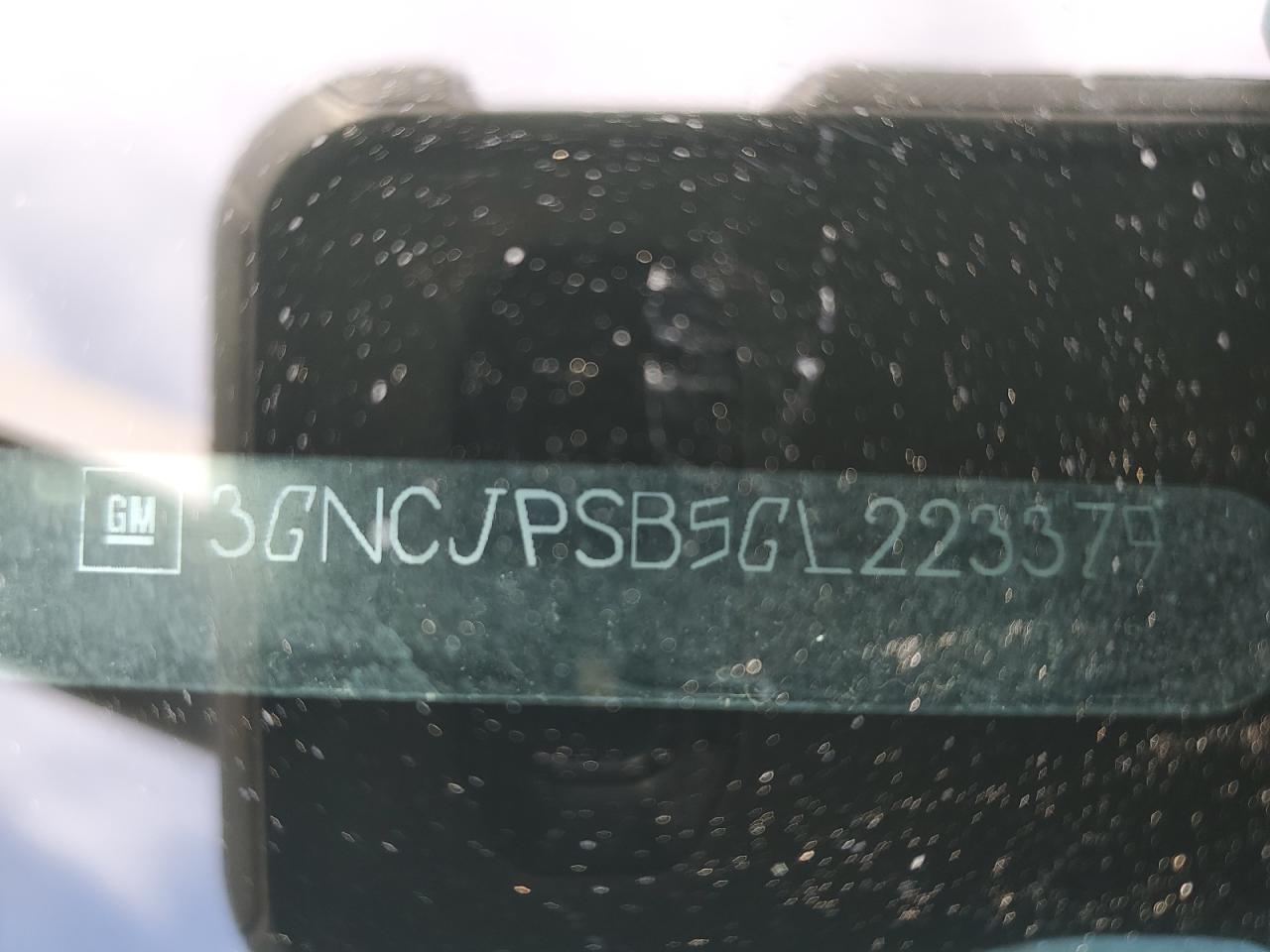 2016 Chevrolet Trax 1Lt VIN: 3GNCJPSB5GL223379 Lot: 42175024