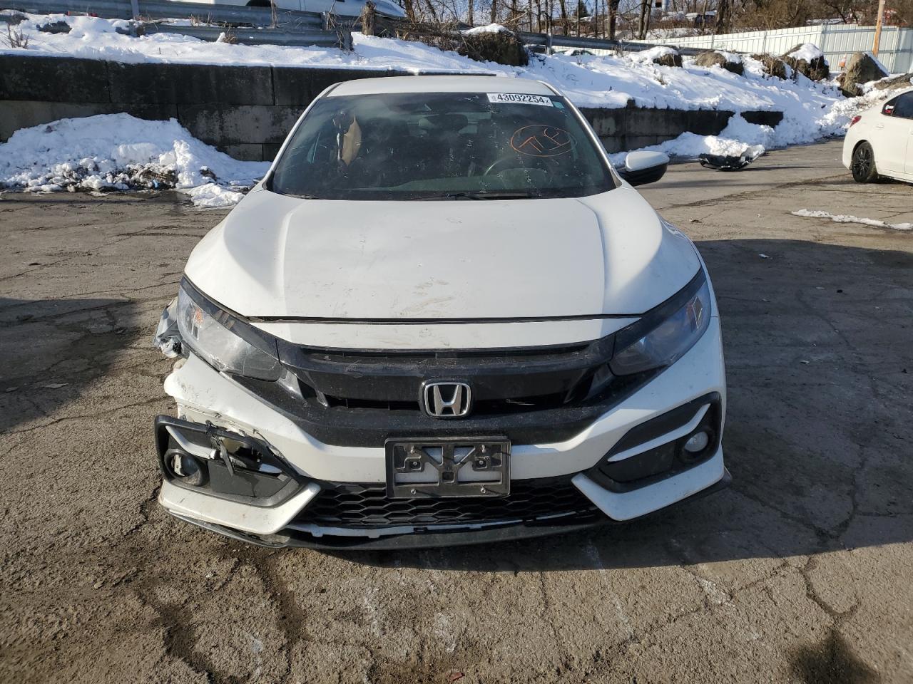 2021 Honda Civic Sport VIN: SHHFK7H43MU425237 Lot: 43092254