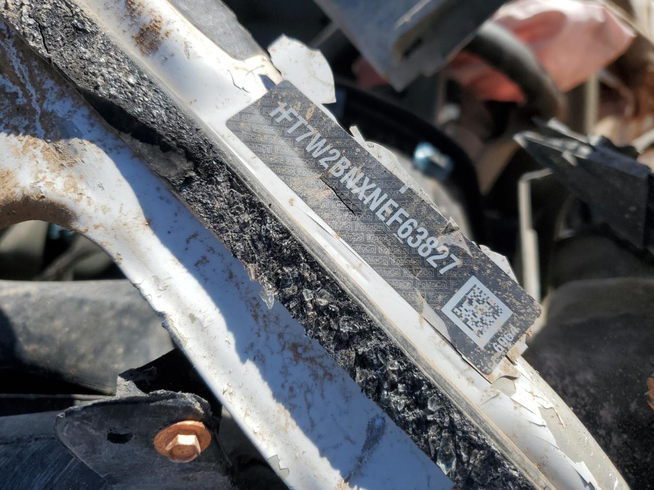 2022 Ford F250 Super Duty VIN: 1FT7W2BNXNEF63827 Lot: 42490044