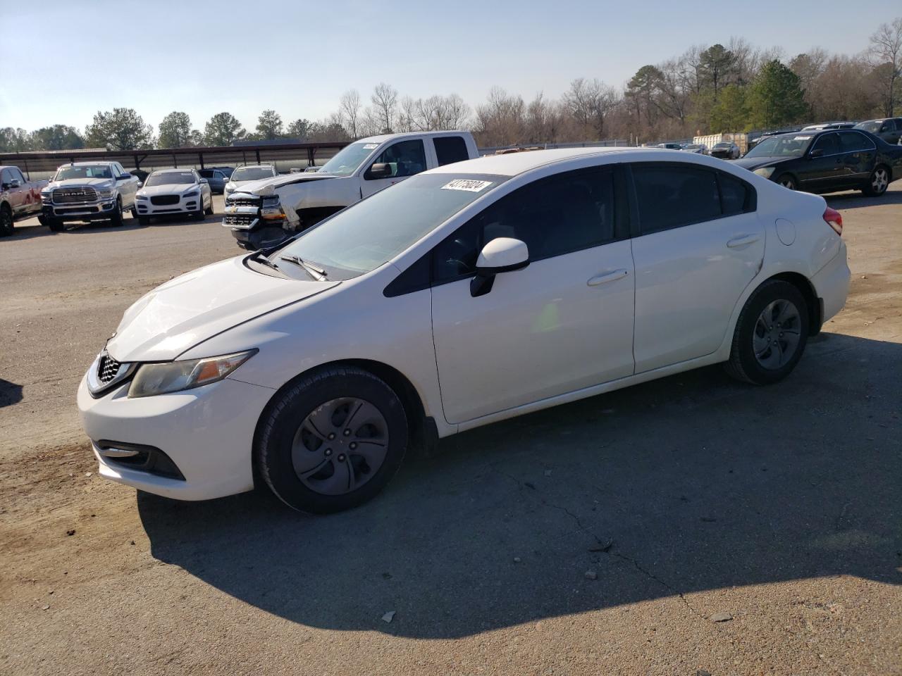 2013 Honda Civic Lx VIN: 2HGFB2F50DH579285 Lot: 43775024