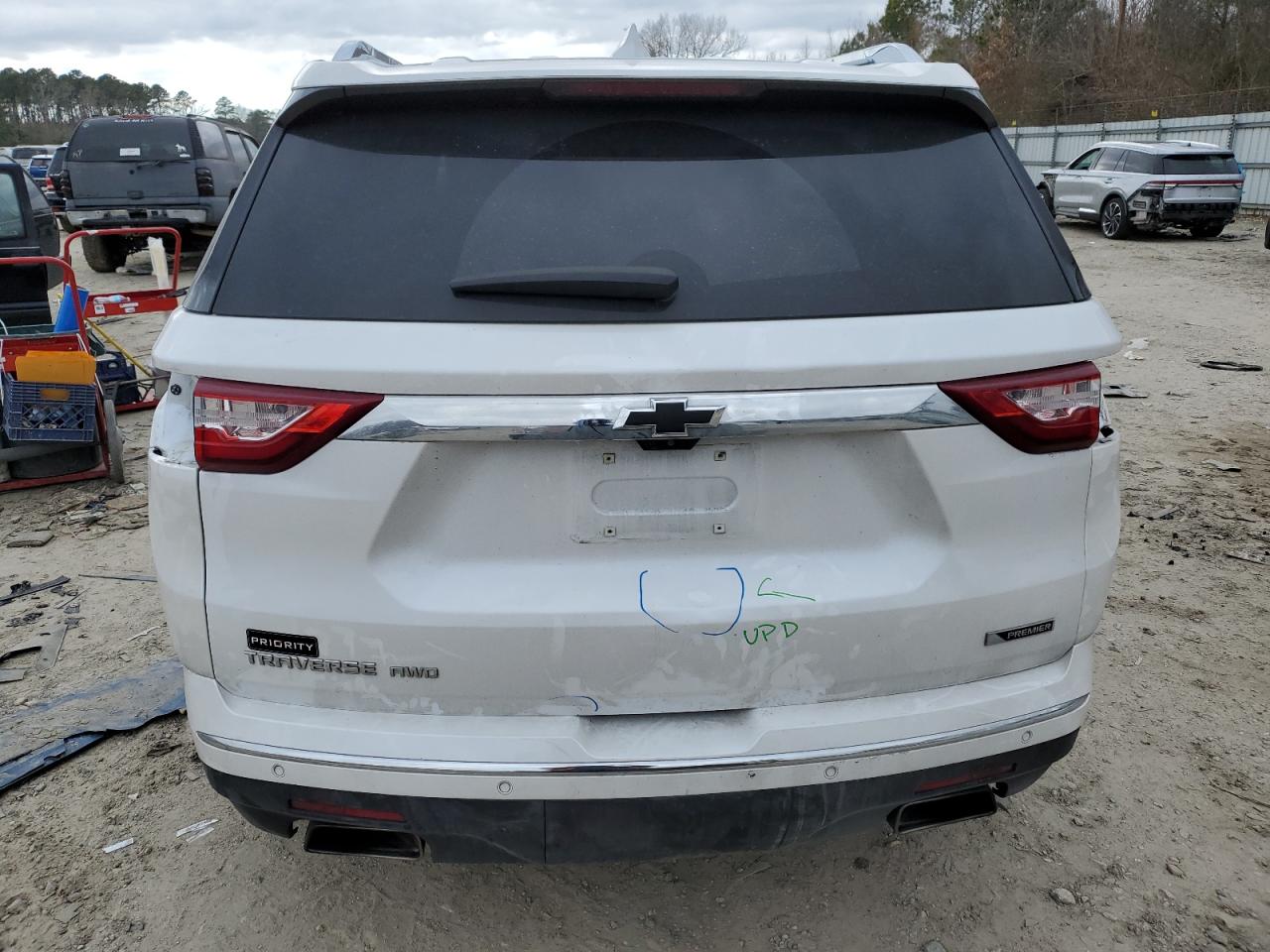 2018 Chevrolet Traverse Premier VIN: 1GNEVJKW6JJ159137 Lot: 41831414