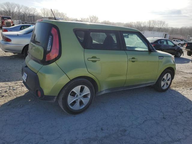  KIA SOUL 2015 Zielony