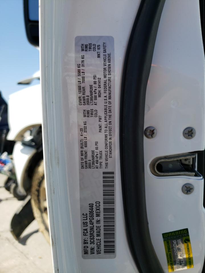 2023 Ram 3500 Longhorn VIN: 3C63R3NL4PG606440 Lot: 42221364