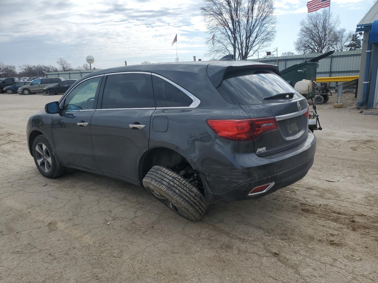 2014 Acura Mdx VIN: 5FRYD4H20EB049596 Lot: 43617604