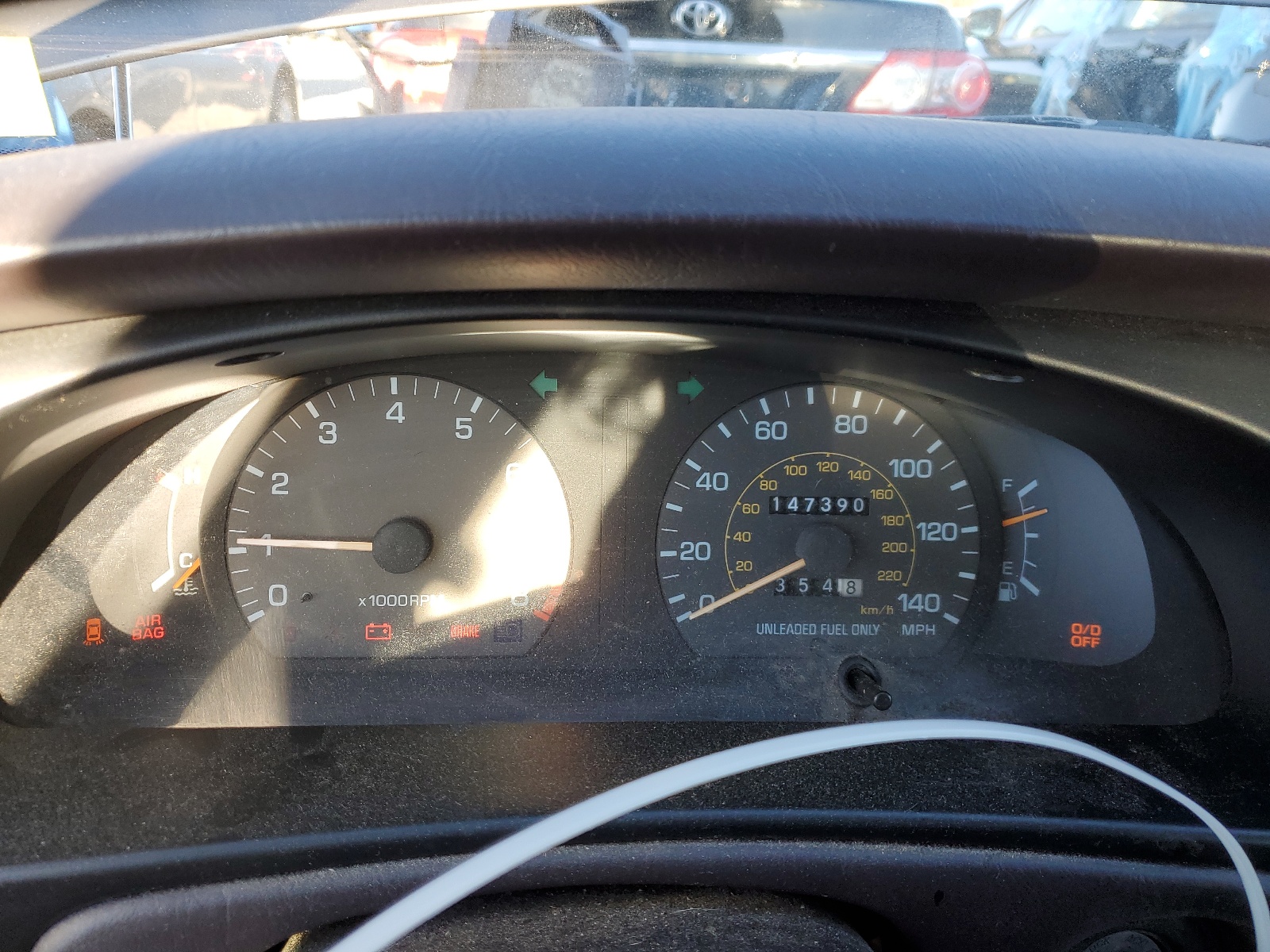 JT2SK11E3N0030452 1992 Toyota Camry Dlx