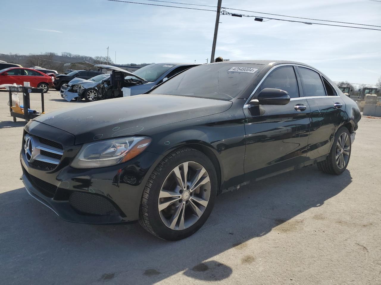 2017 Mercedes-Benz C 300 4Matic VIN: 55SWF4KB4HU205847 Lot: 42548004