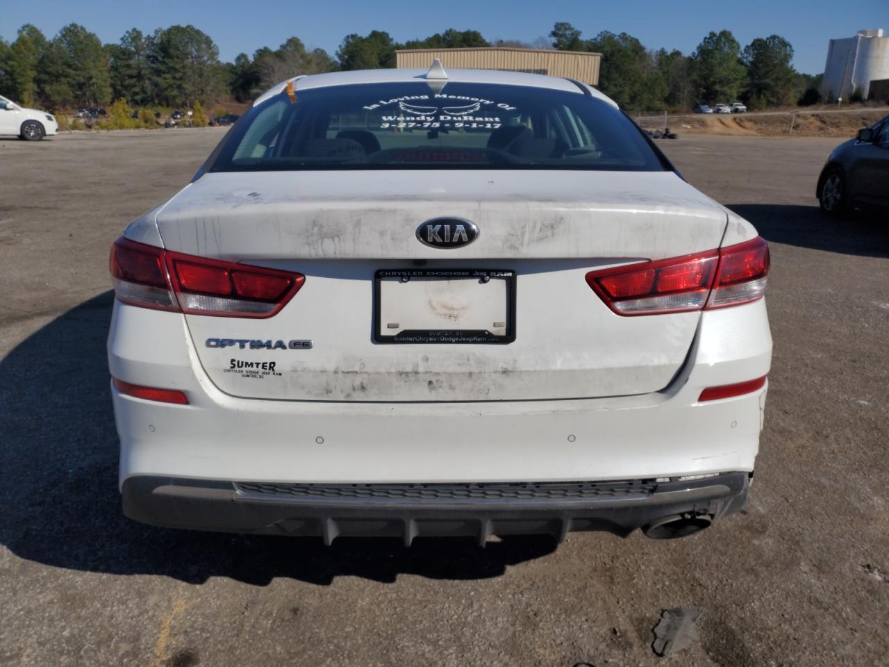 5XXGT4L33KG322300 2019 Kia Optima Lx