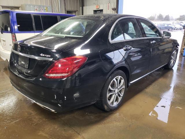  MERCEDES-BENZ C-CLASS 2015 Чорний