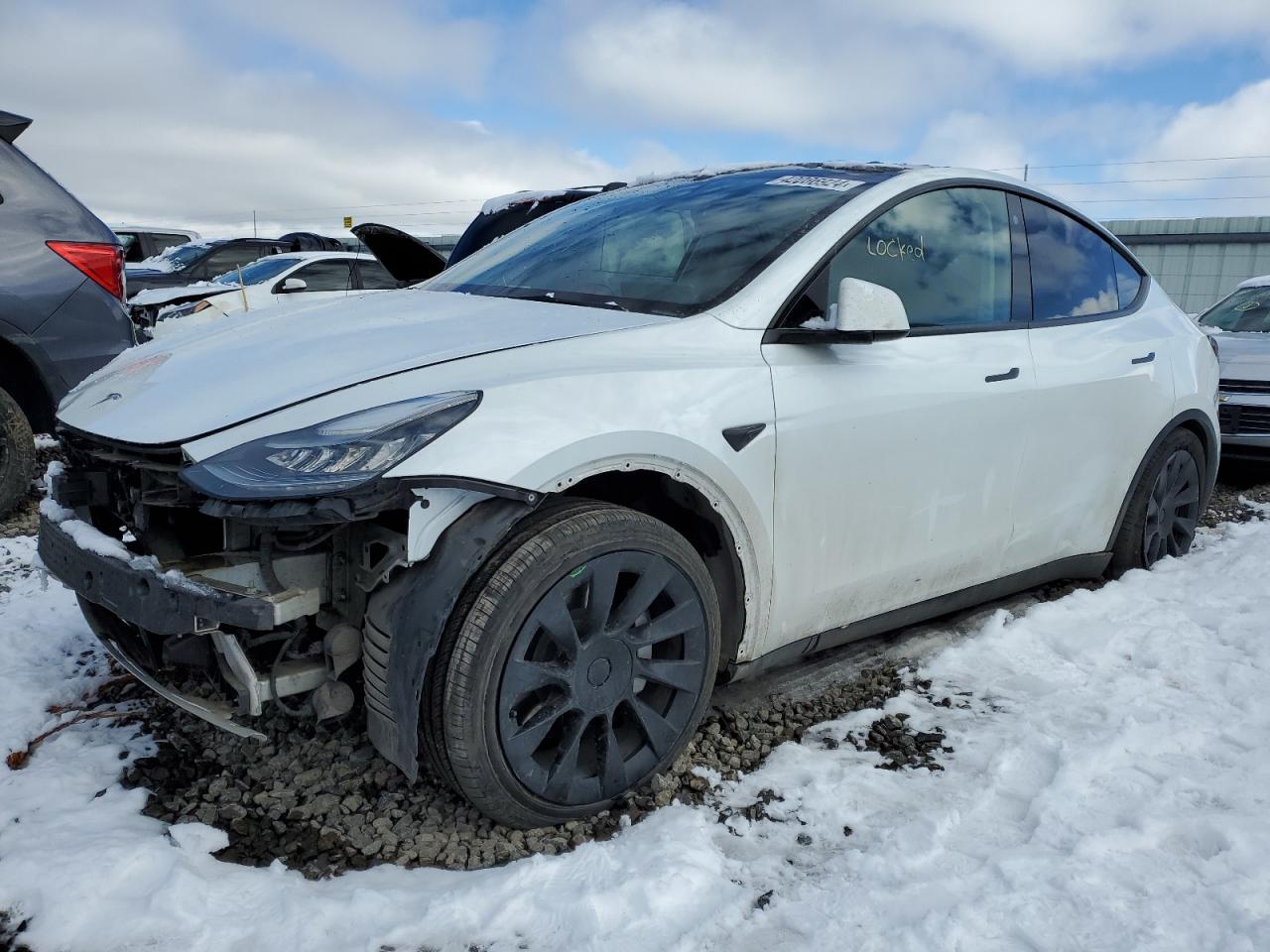 5YJYGDED6MF103724 2021 TESLA MODEL Y - Image 1