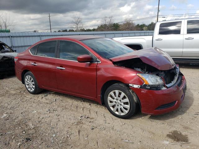 Седаны NISSAN SENTRA 2015 Бордовый
