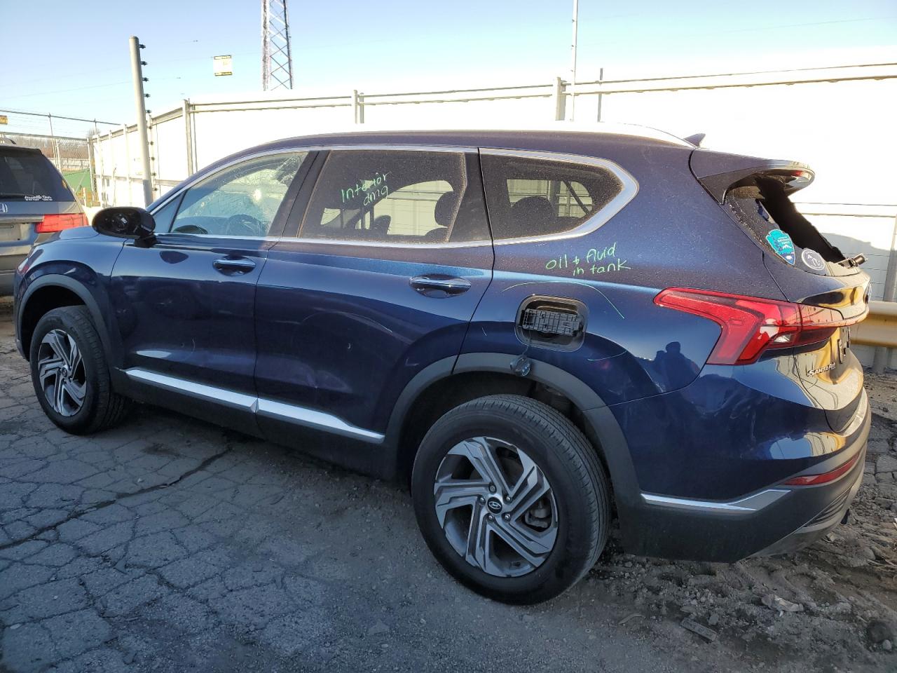 2022 Hyundai Santa Fe Sel VIN: 5NMS3DAJXNH477184 Lot: 44358144