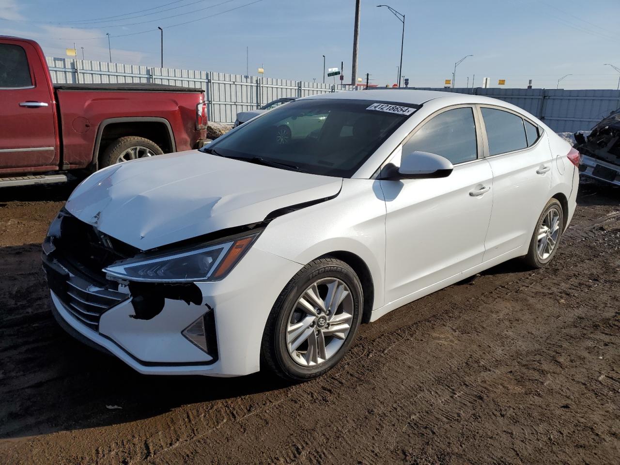 2019 Hyundai Elantra Sel VIN: 5NPD84LF7KH472896 Lot: 41218654