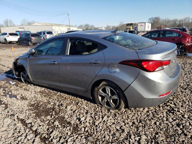 Седани HYUNDAI ELANTRA 2014 Сірий