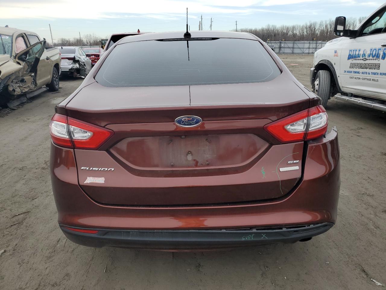 3FA6P0HD8GR355205 2016 Ford Fusion Se