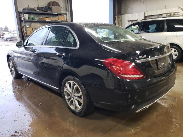  MERCEDES-BENZ C-CLASS 2015 Чорний