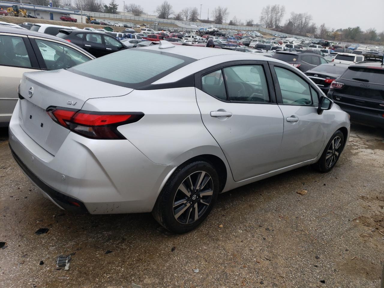 2021 Nissan Versa Sv VIN: 3N1CN8EV9ML856782 Lot: 40220174