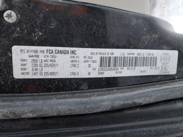 2016 DODGE GRAND CARAVAN CREW  