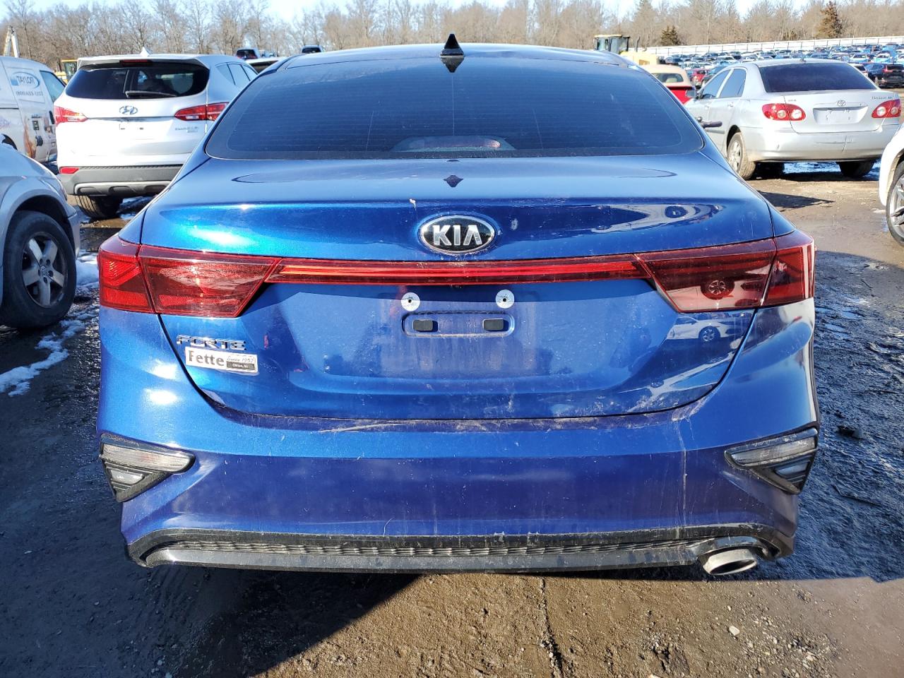 2019 Kia Forte Fe VIN: 3KPF24ADXKE107144 Lot: 42948314