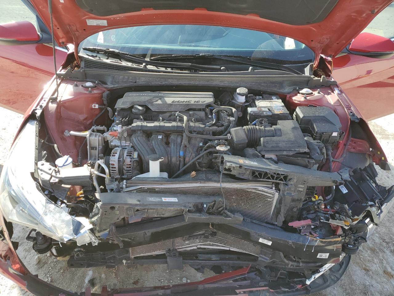 KMHLN4AG5NU341083 2022 Hyundai Elantra Sel