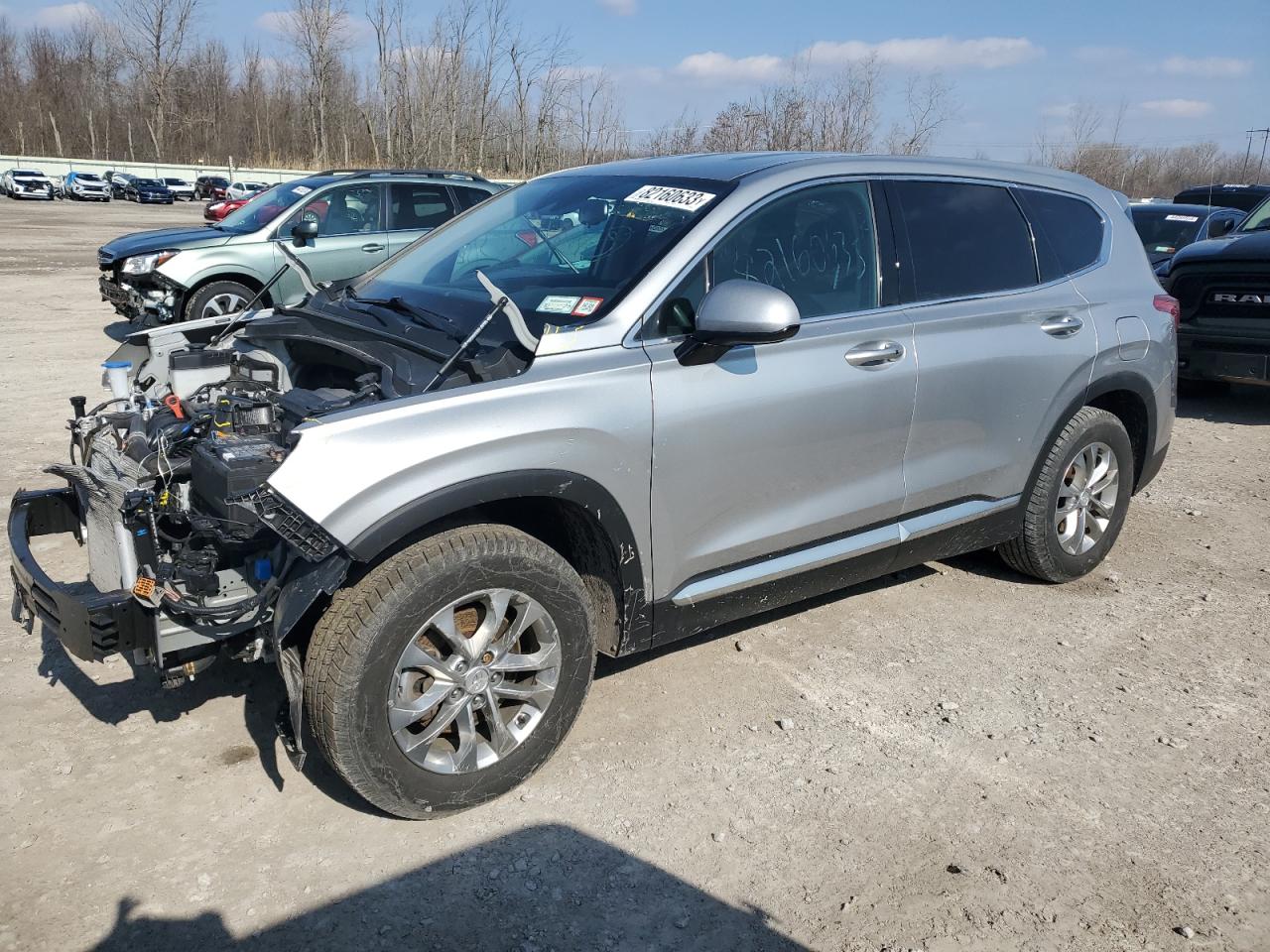 2020 Hyundai Santa Fe Sel VIN: 5NMS3CAD7LH293449 Lot: 44033604