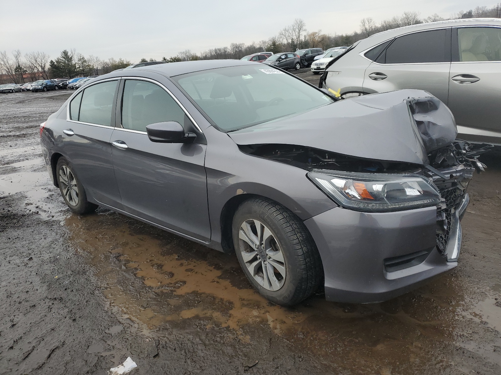 1HGCR2F3XEA182681 2014 Honda Accord Lx