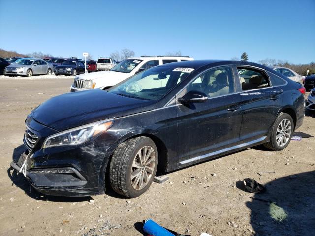  HYUNDAI SONATA 2016 Черный