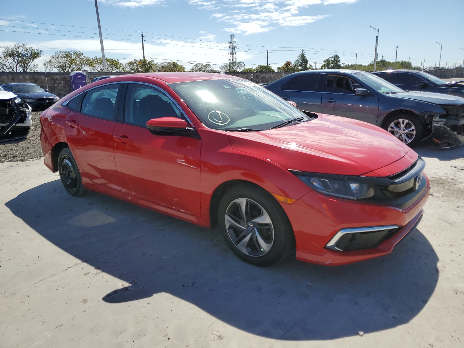 2019 Honda Civic Lx vin: 2HGFC2F64KH563027