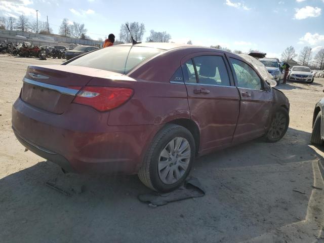 Sedans CHRYSLER 200 2014 Red