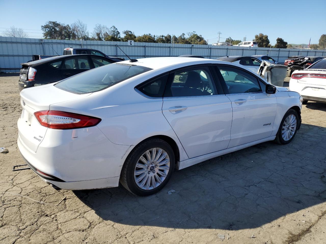 2015 Ford Fusion Se Hybrid VIN: 3FA6P0LU8FR206699 Lot: 44550844