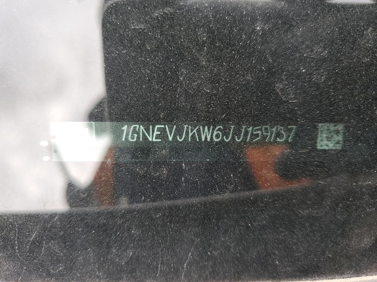 2018 Chevrolet Traverse Premier VIN: 1GNEVJKW6JJ159137 Lot: 41831414