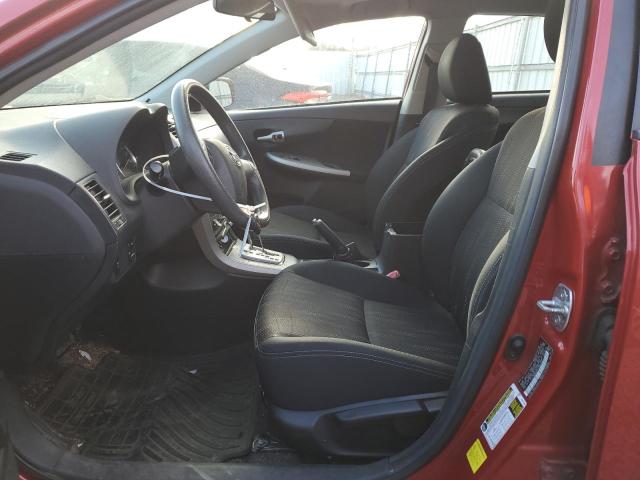 Седаны TOYOTA COROLLA 2012 Красный