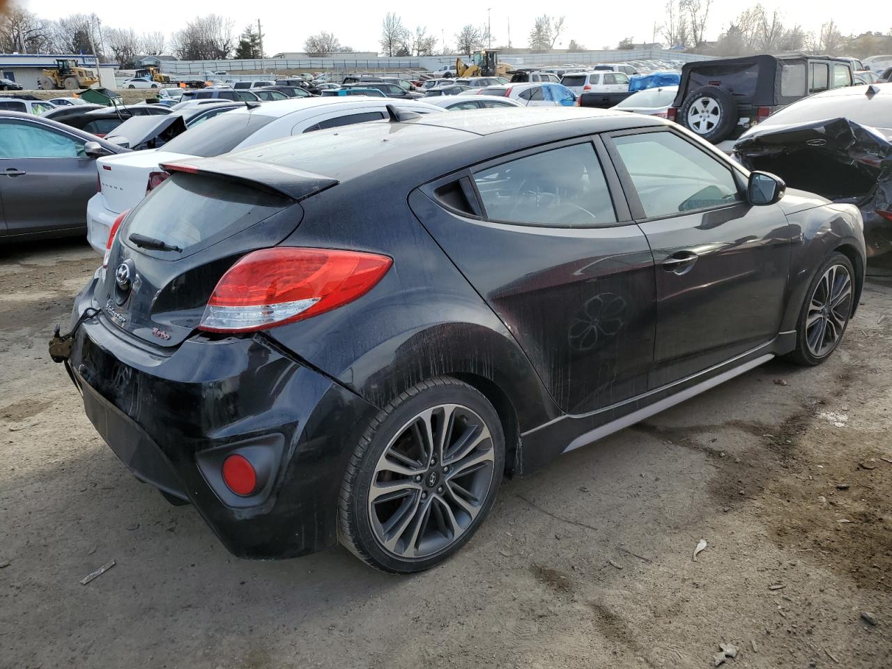 2016 Hyundai Veloster Turbo VIN: KMHTC6AE2GU266264 Lot: 41637404