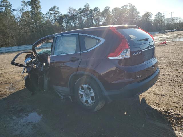  HONDA CRV 2013 Burgundy