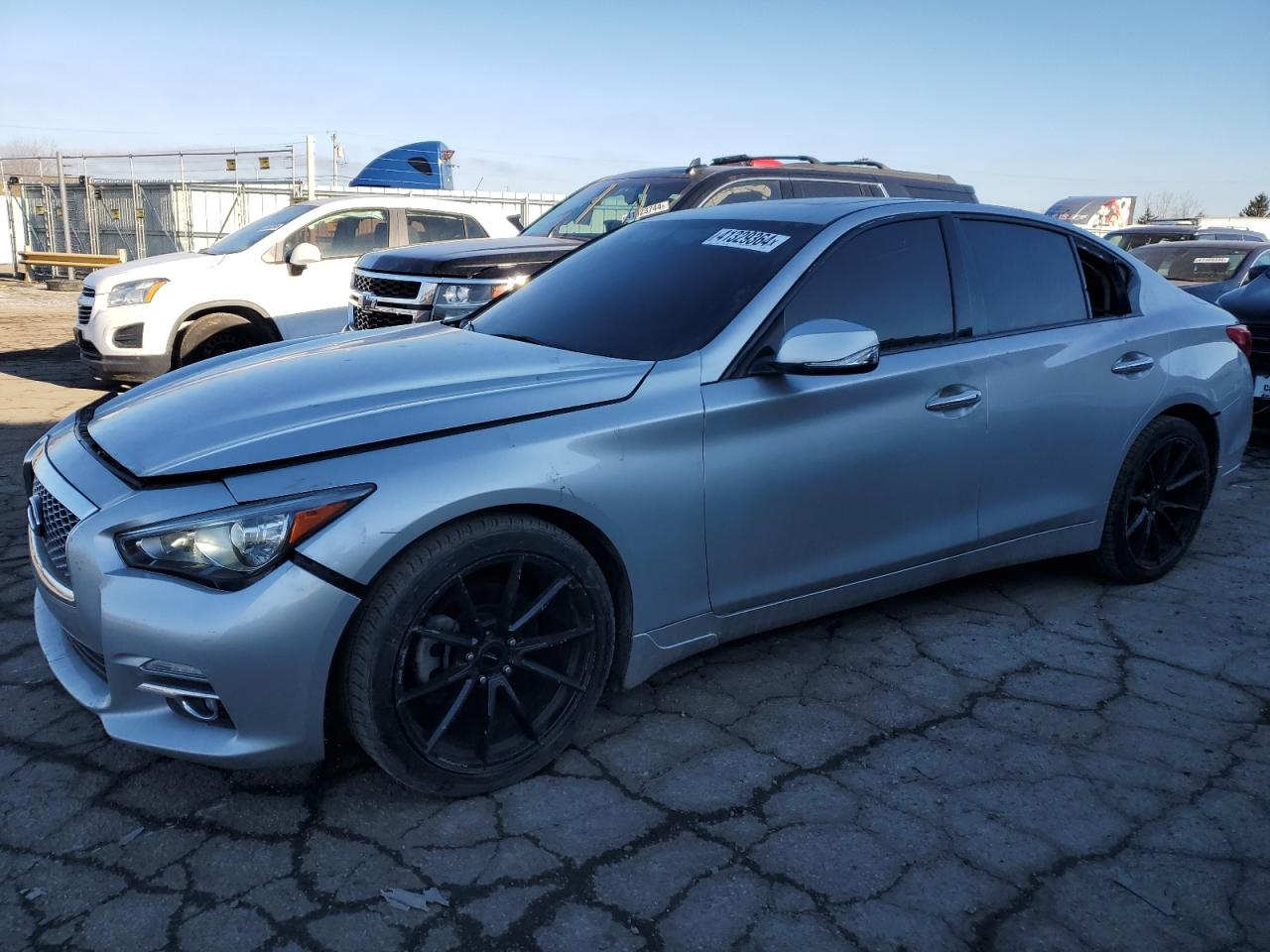 VIN JN1BV7AR2FM399384 2015 INFINITI Q50 no.1