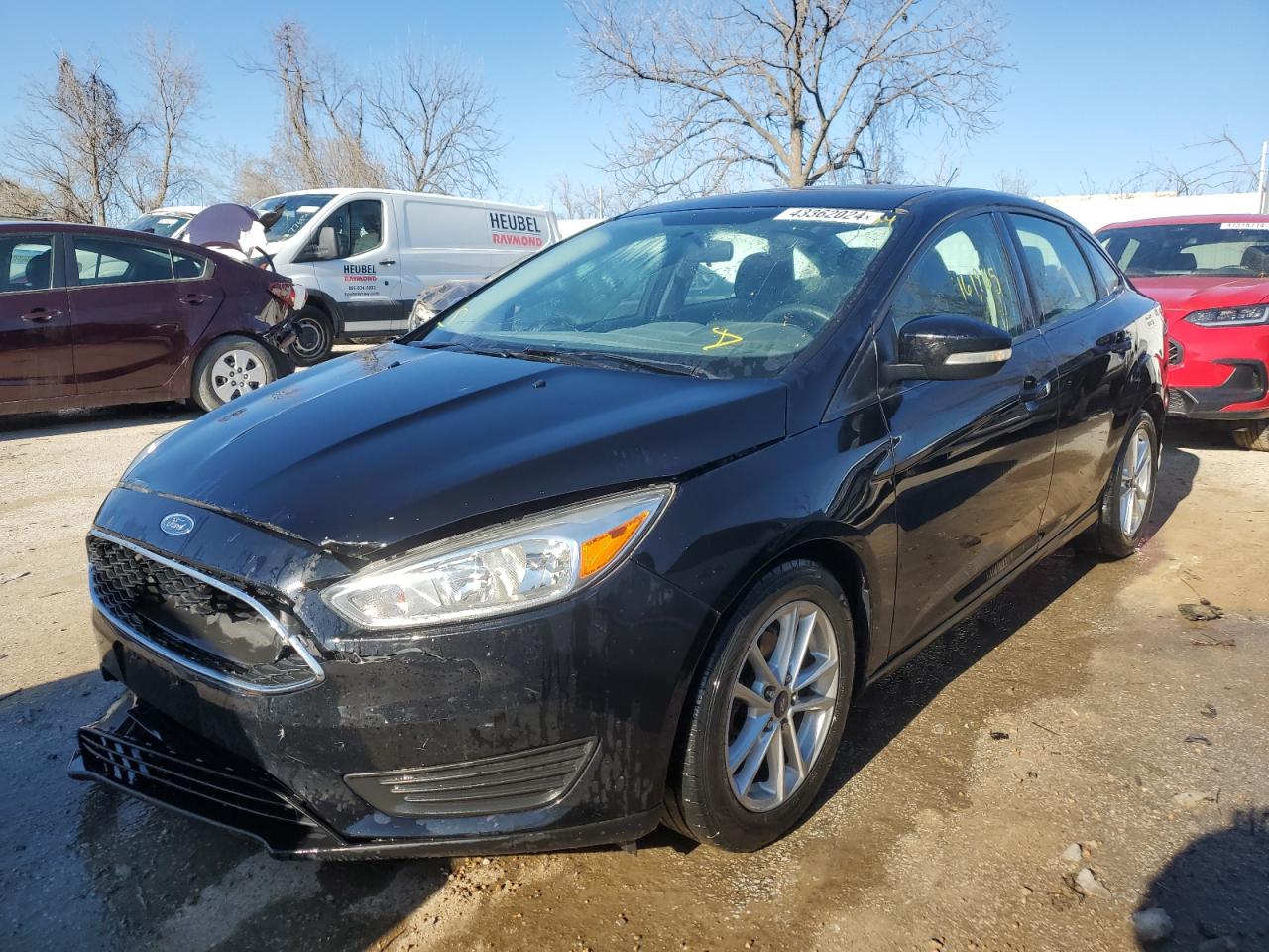 2016 Ford Focus Se VIN: 1FADP3F21GL344104 Lot: 43362024