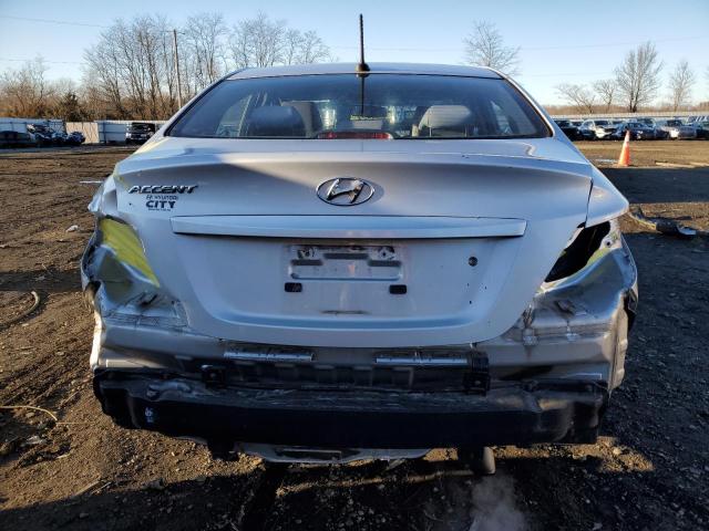  HYUNDAI ACCENT 2012 Серебристый