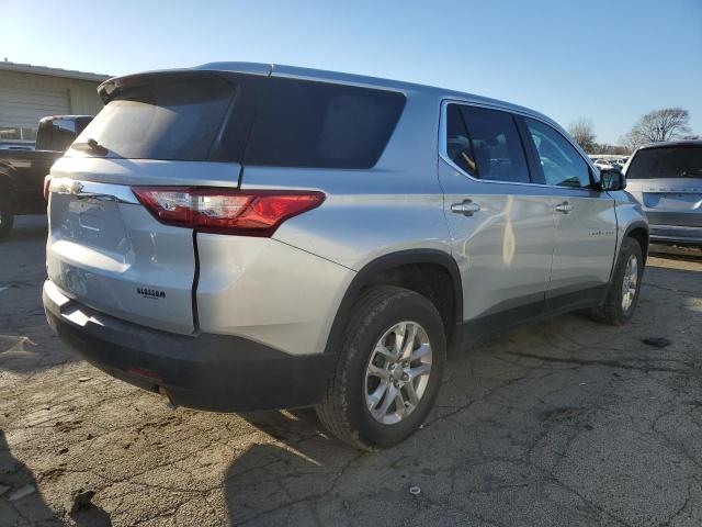  CHEVROLET TRAVERSE 2018 Silver