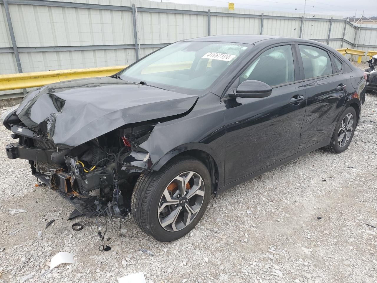 2019 Kia Forte Fe VIN: 3KPF24AD3KE011260 Lot: 41667104