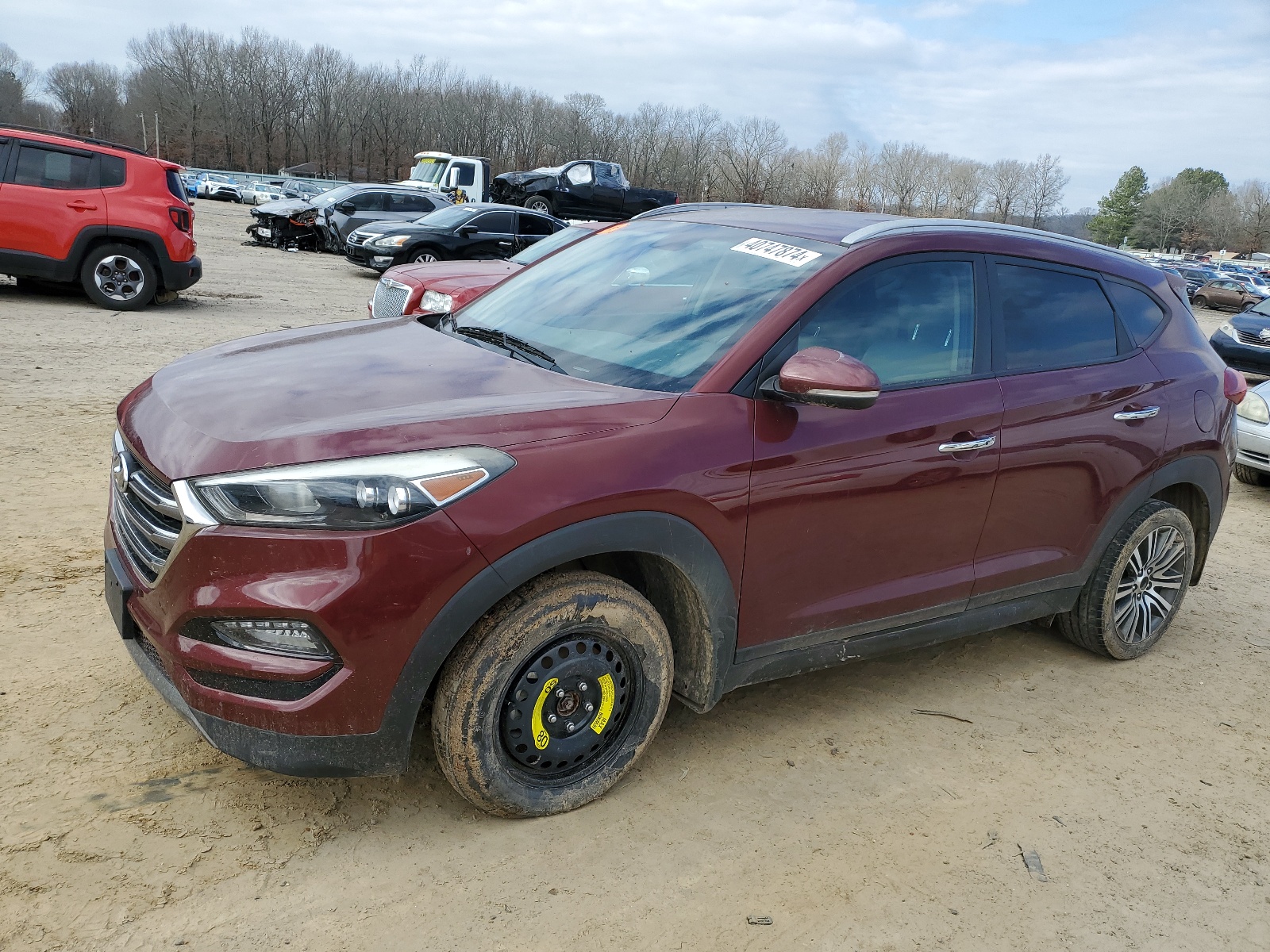 2016 Hyundai Tucson Limited vin: KM8J33A26GU112300