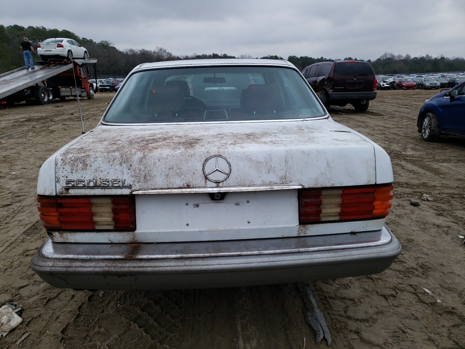 WDBCA35D7HA292810 1987 Mercedes-Benz 420 Sel