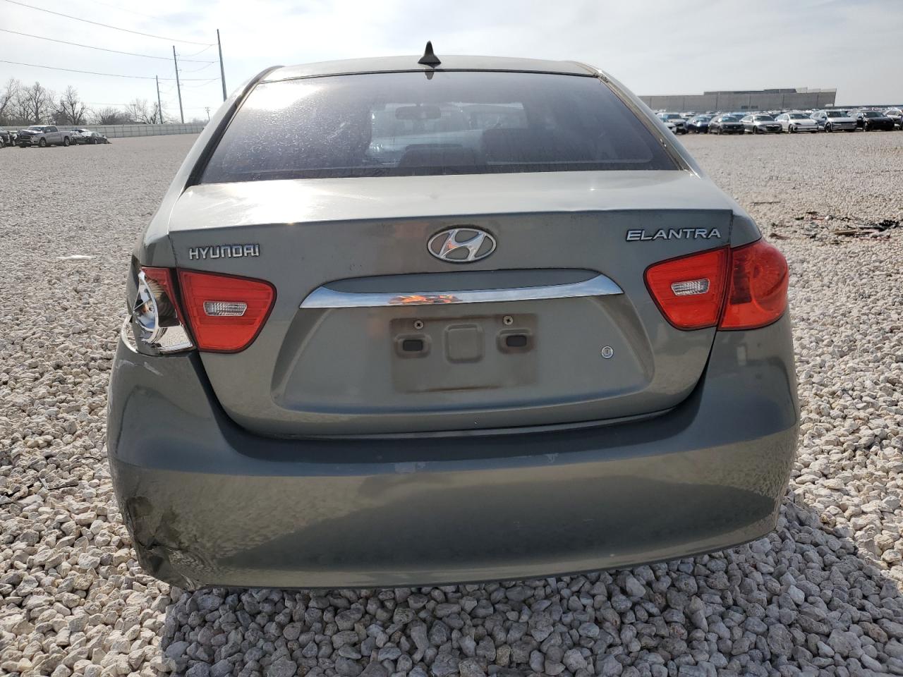 KMHDU4AD5AU944803 2010 Hyundai Elantra Blue