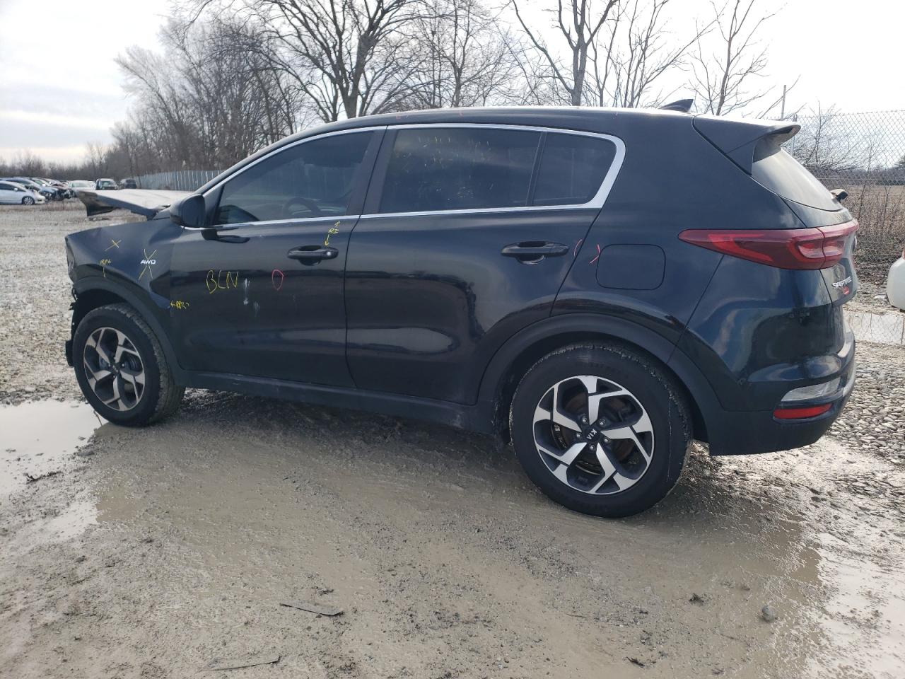 2021 Kia Sportage Lx VIN: KNDPMCAC0M7927302 Lot: 40531704