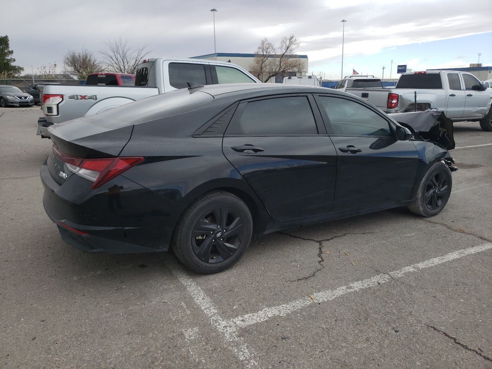 2021 Hyundai Elantra Sel vin: KMHLS4AG0MU196039